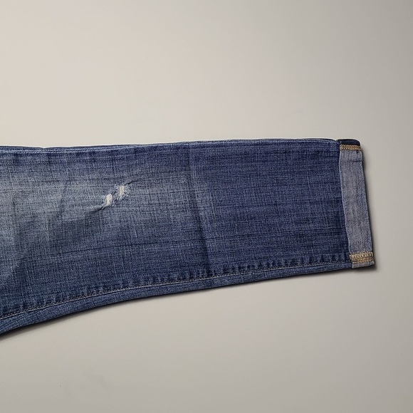 ADRIANO GOLDSCHMIED The Premiere Skinny Straight Medium Wash Crop Size 29R - Picture 2 of 16